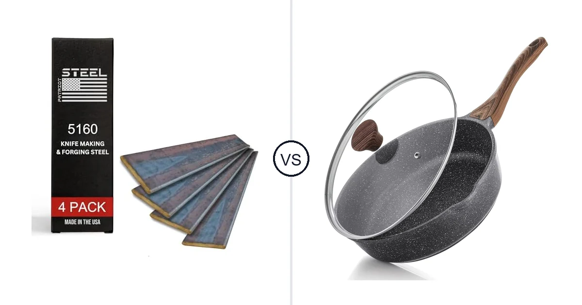 Patriot Steel 5160 vs SENSARTE Nonstick Skillet: Which Should You Buy?