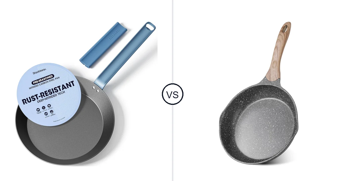 Stackbear Carbon Steel vs JEETEE 9.5 Inch Nonstick: Best Oven Should