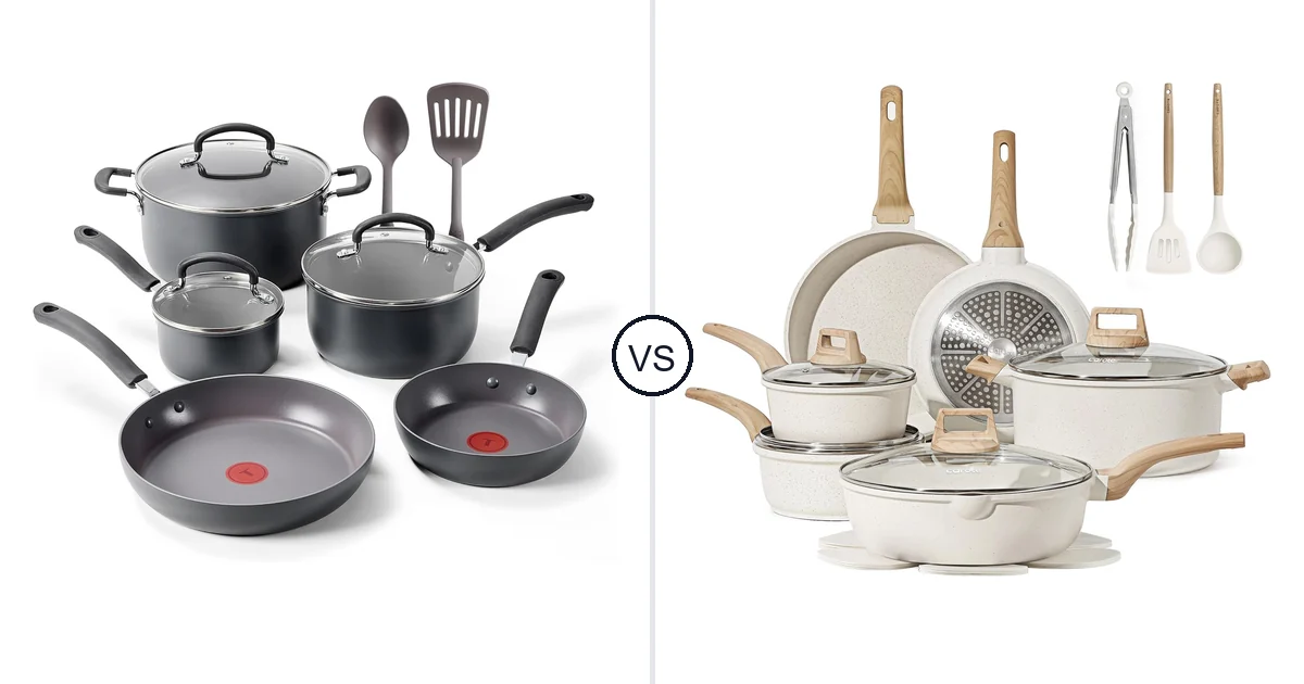 T-Fal 10 Piece vs CAROTE 16 Piece: Best Oven for Your Needs
