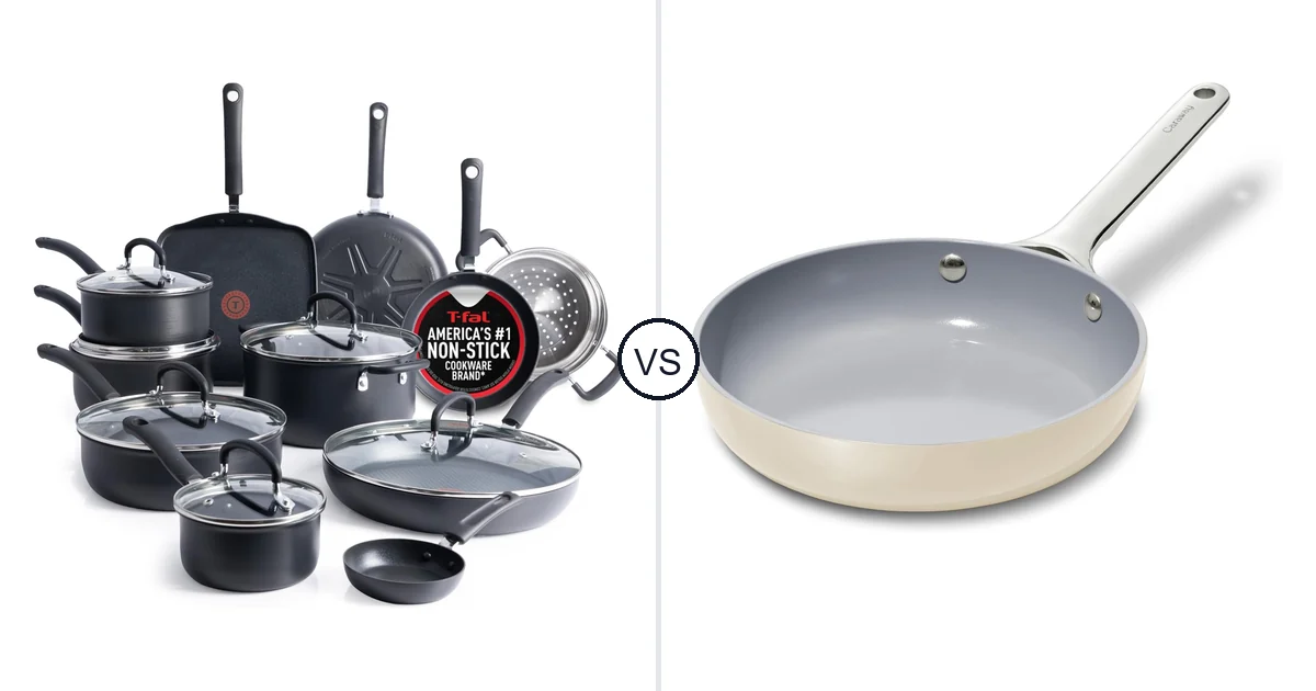 T-Fal 17-Piece vs Caraway Oven: Which Should You Buy?