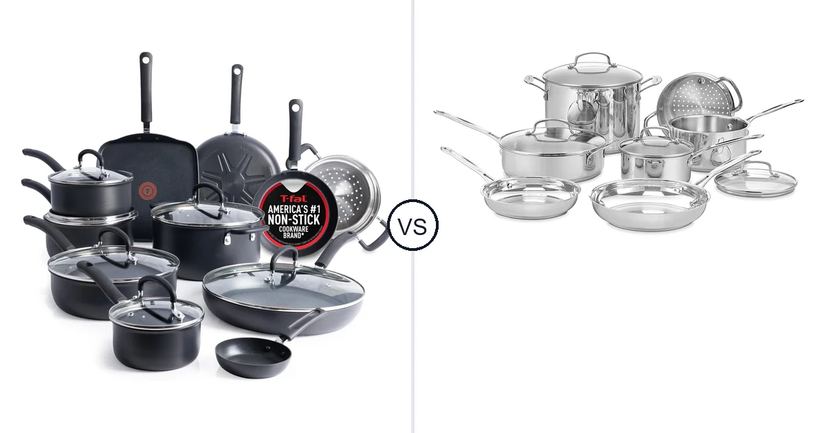 T-Fal 17-Piece vs Cuisinart 11-Piece: Dishwasher Comparison