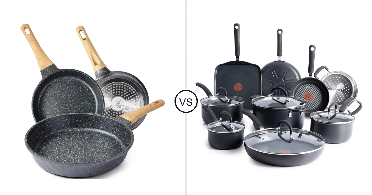 YIIFEEO 3 PCS vs T-Fal 14-Piece: Oven Comparison (Key Differences)