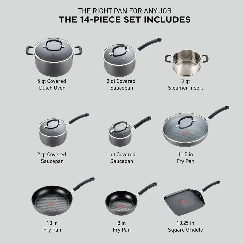T-Fal 14-Piece