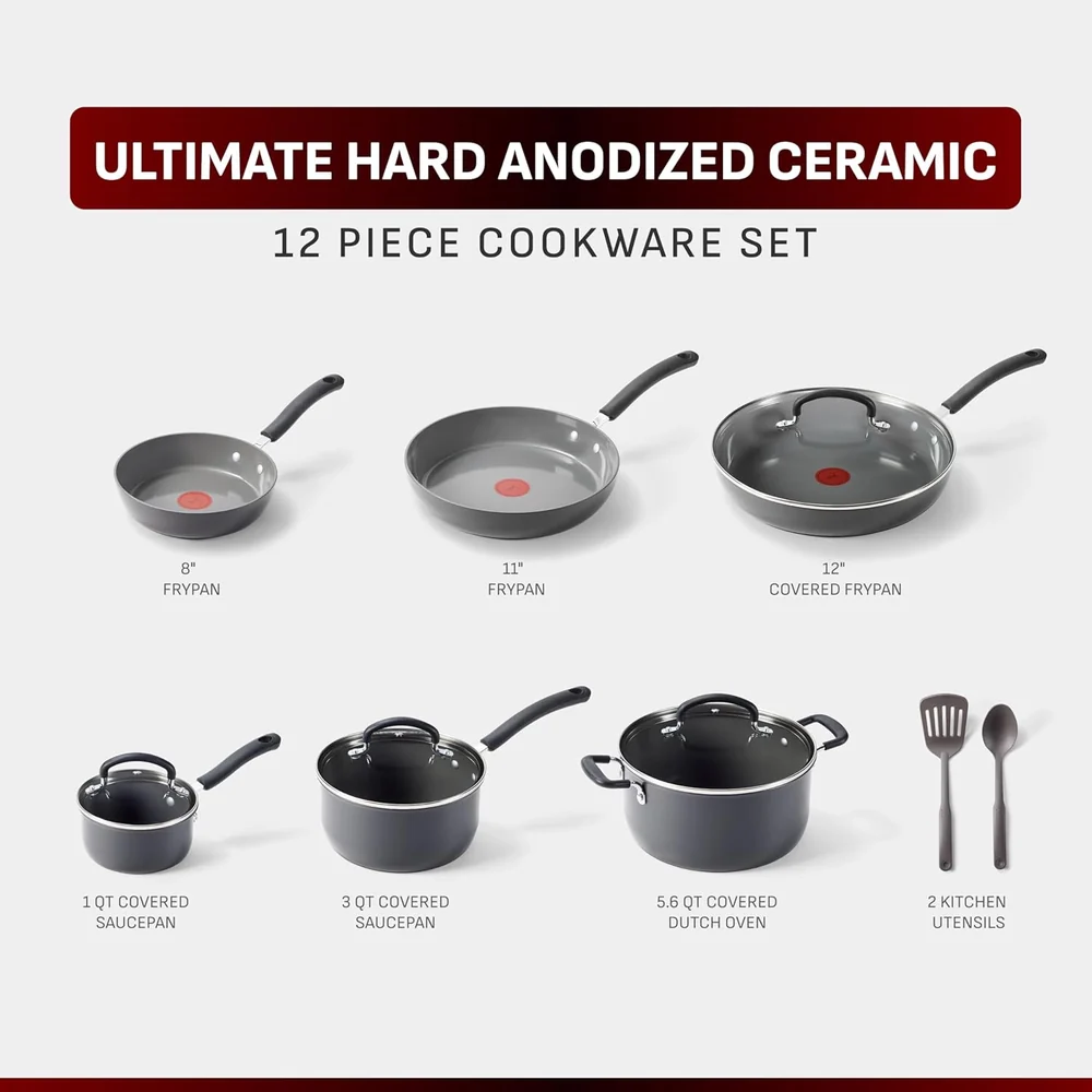 T-Fal 12-Piece