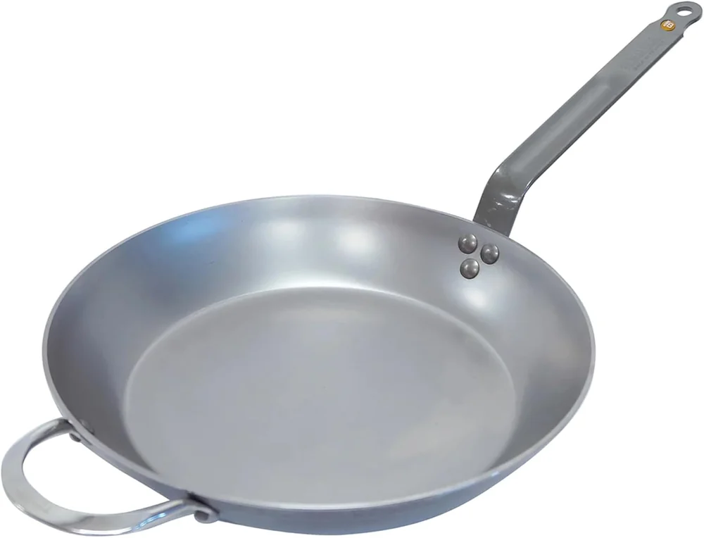 de Buyer MINERAL B Carbon Steel Steak Pan