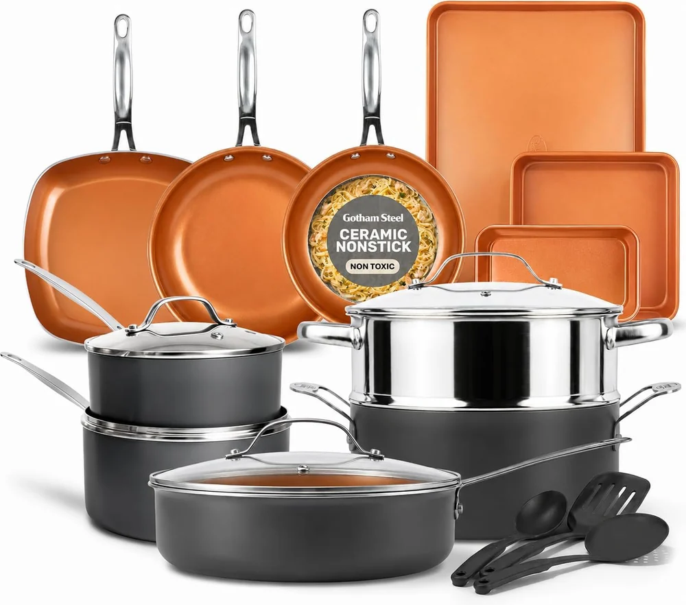 GOTHAM STEEL 20 Piece Set