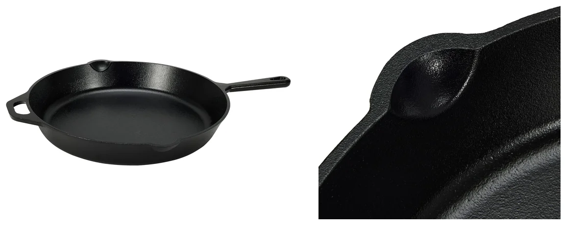 Amazon Basics Pre-Seasoned Cast Iron Skillet images