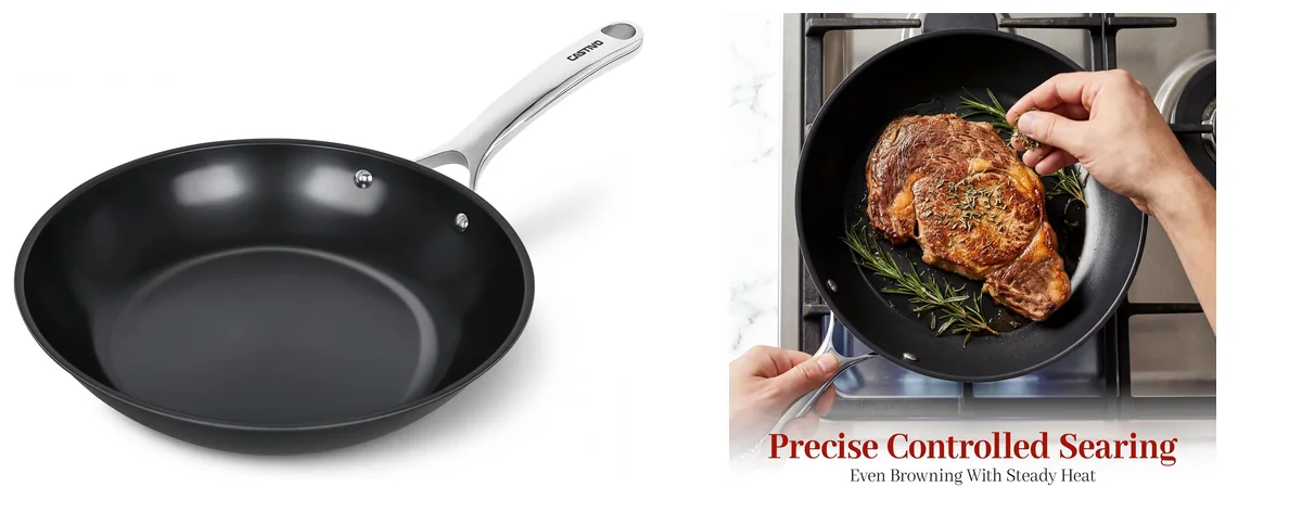 CASTIVO Carbon Steel Frying Pan 9.5
