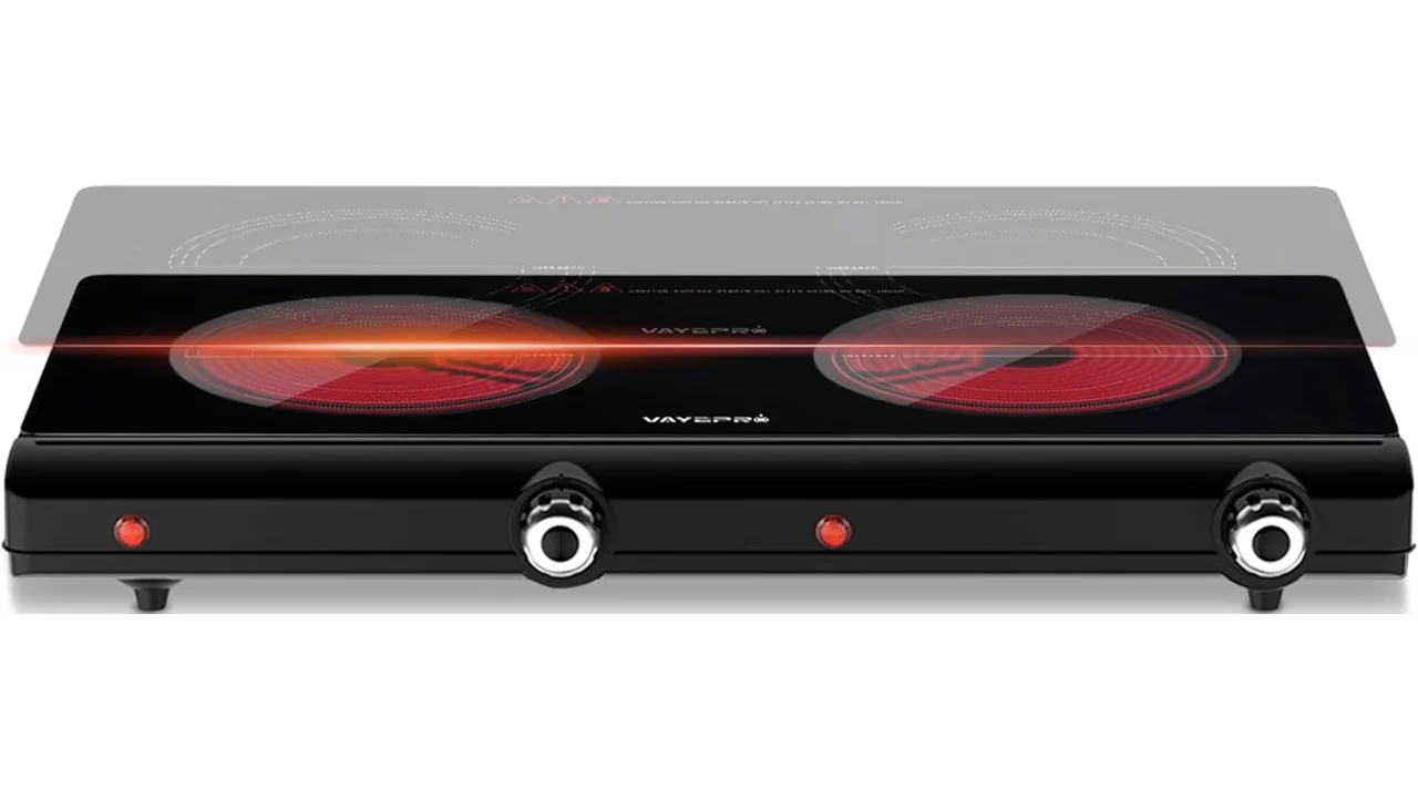 Infrared Double Burner Electric Cooktop – Complete Review
