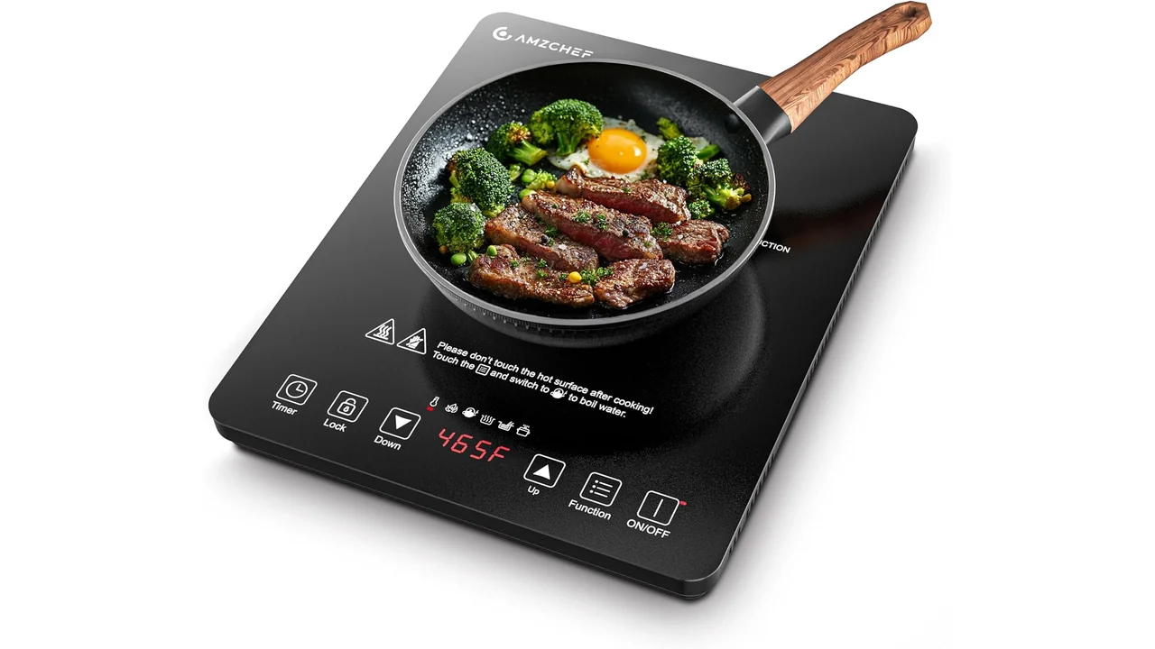 AMZCHEF Portable Induction Cooktop – In-Depth Review