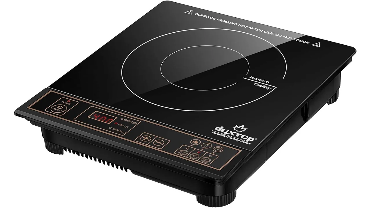 Duxtop 1800W Portable Induction Cooktop, Gold – Honest