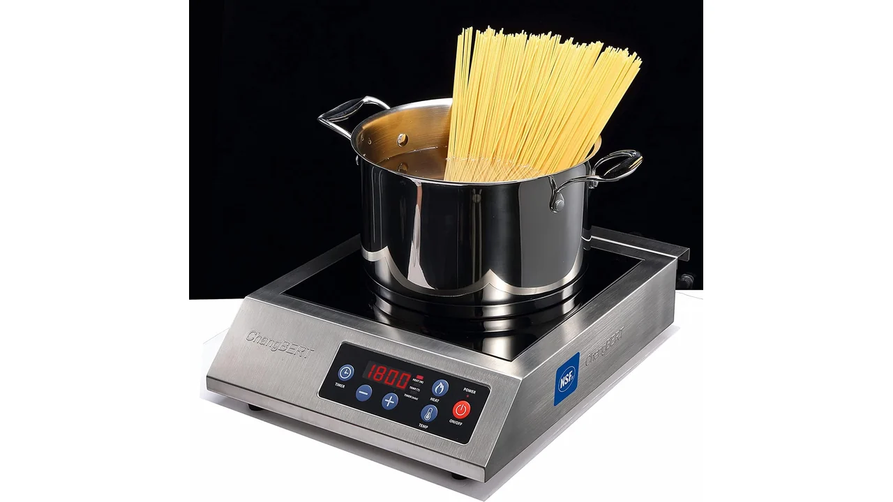 ChangBERT Portable Induction Cooktop 1800W NSF Certified