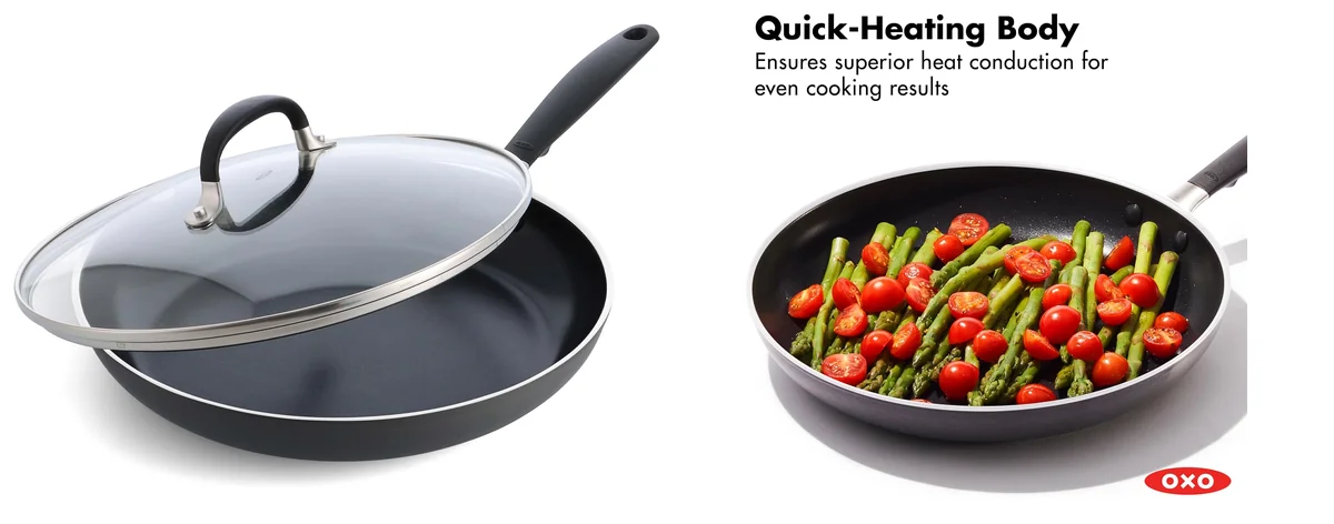 OXO 12” Non-Stick Every Day Frying Pan images