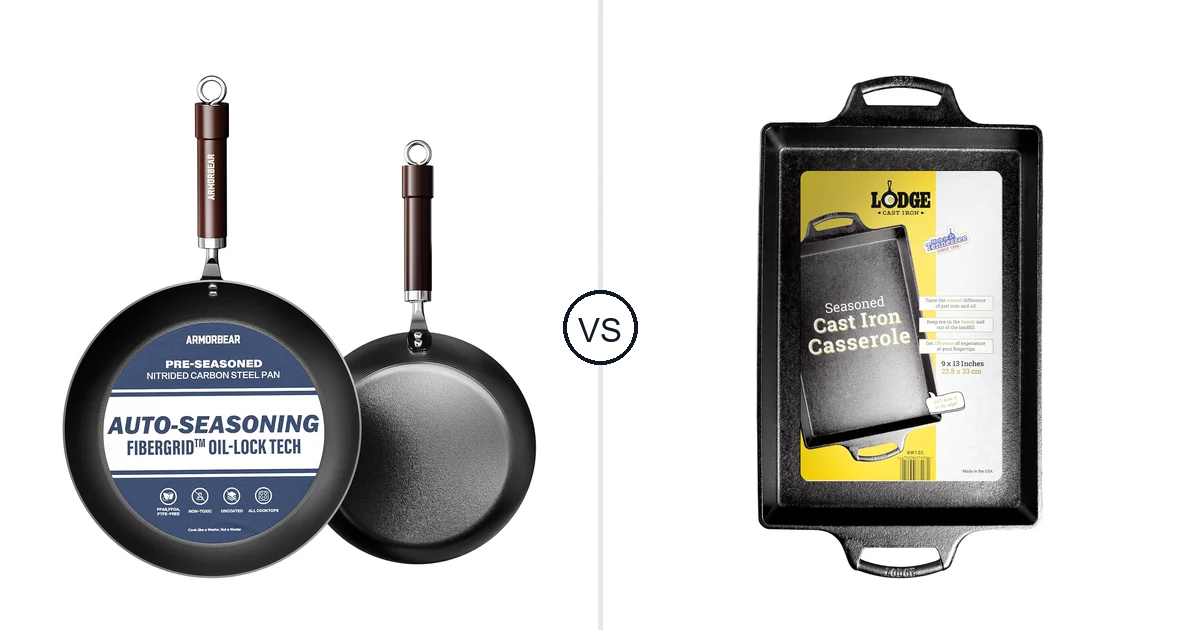 Armorbear 2-Piece vs Lodge Seasoned Cast Iron: Which Should You Buy?