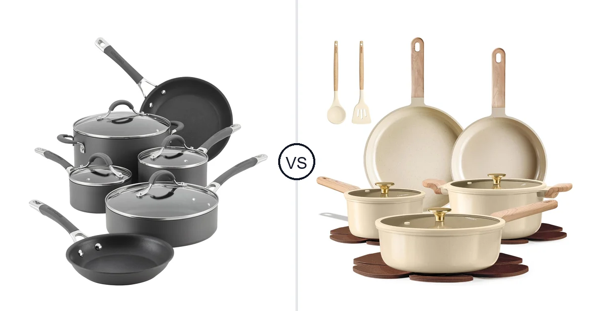 Circulon 10 Piece vs CAROTE 14 Piece: Best Cookware Set for Your Needs