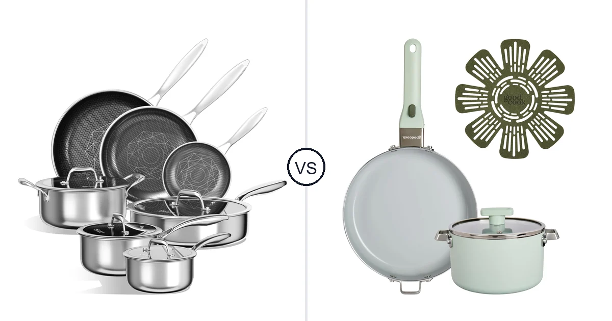 COOKER KING 11 Pcs vs GoodCook 5-Piece: Best Oven for Your Needs