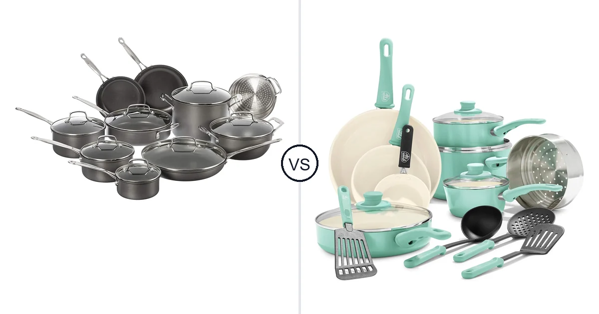 Cuisinart 17-Piece vs GreenLife 16 Piece Cookware: Oven Best for You?