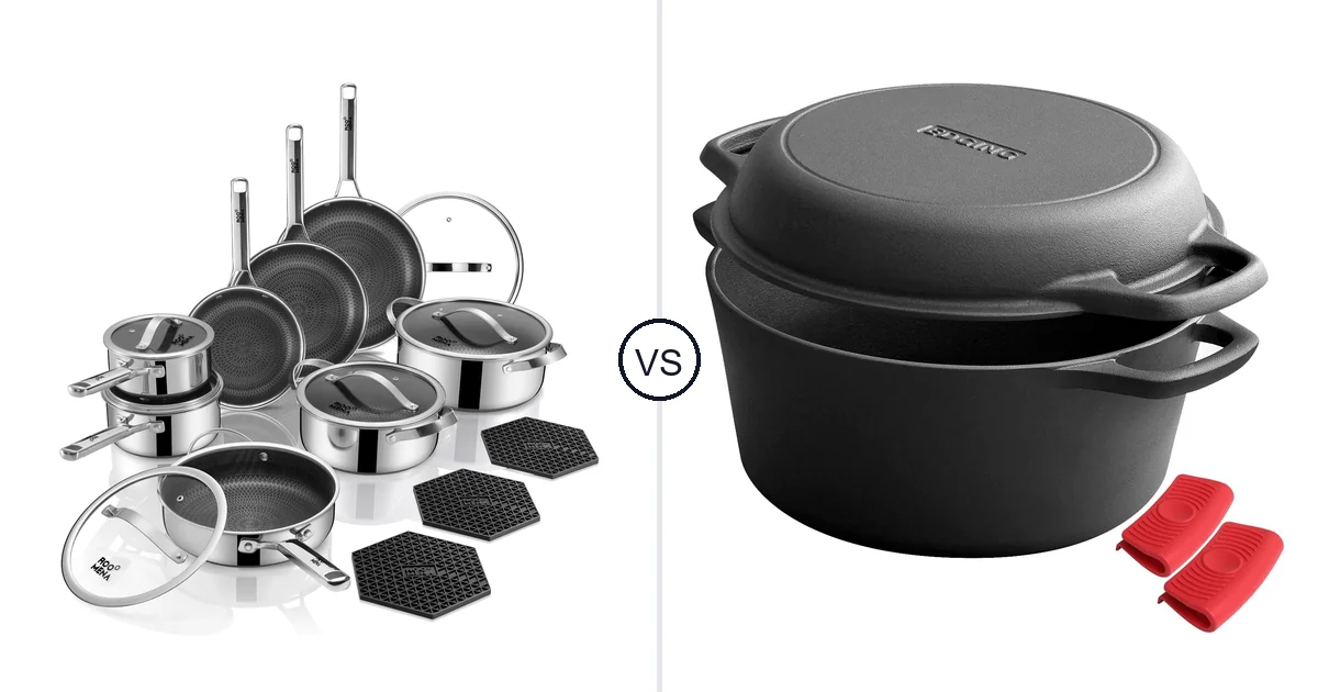 Roomena 17 PC vs EDGING CASTING 2-in-1: Best Oven for Your Needs
