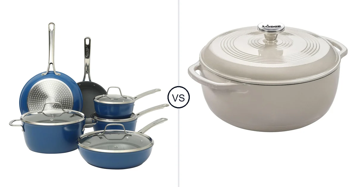 Sur La Table 10-Piece vs Lodge Essential Enamel Cast: Oven Comparison