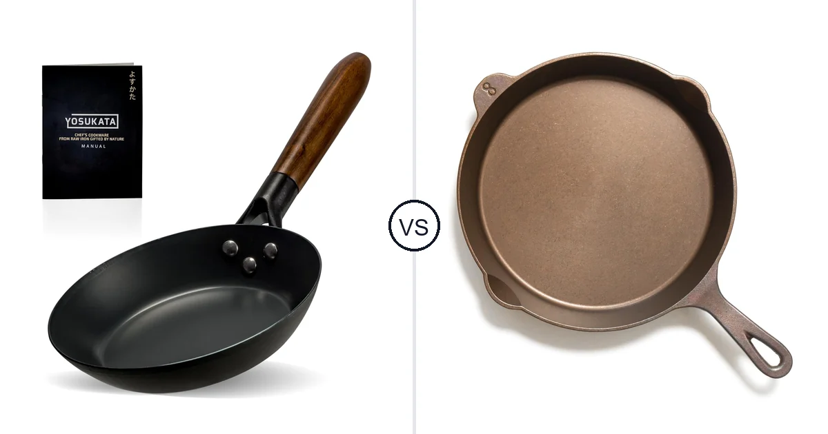 YOSUKATA 7.9 Carbon Steel vs Lancaster Cast Iron: Oven Comparison