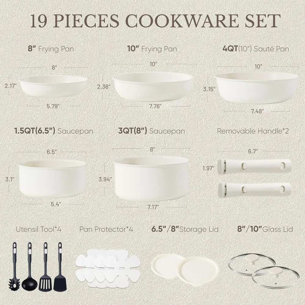 CAROTE 19 Piece