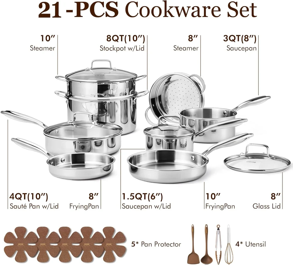 CAROTE 21 PCS