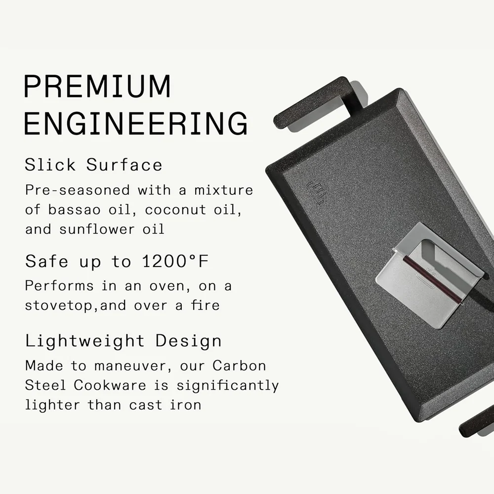 Made In Cookware - Carbon Steel Griddle +