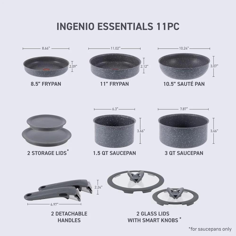 T-Fal 11-Piece