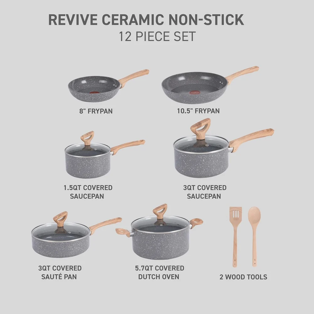 T-Fal 12-Piece
