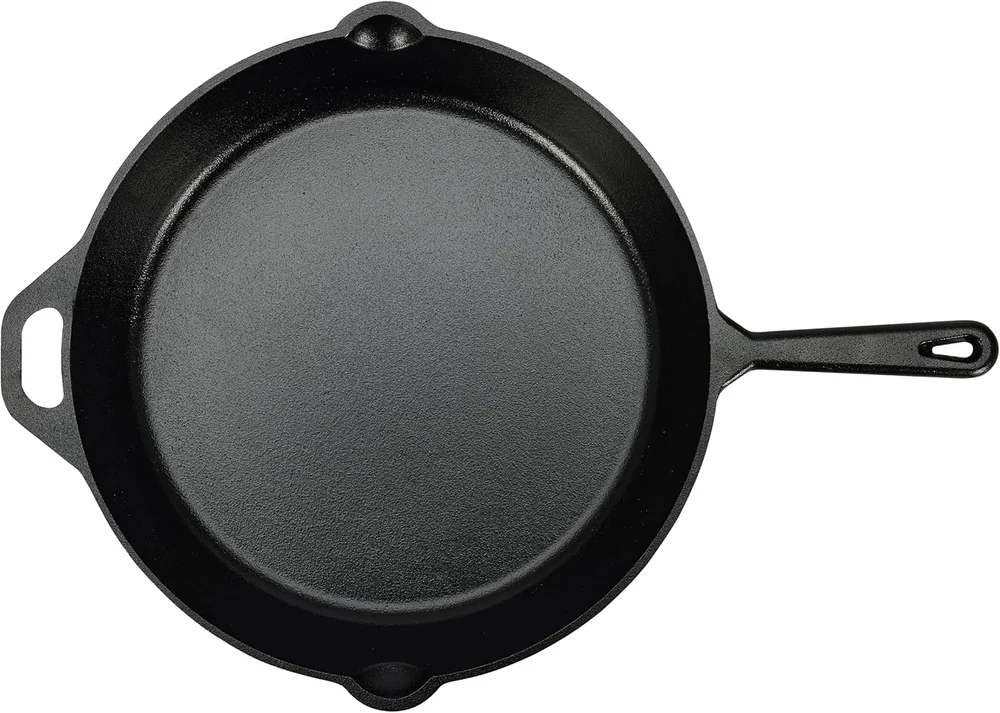 Amazon Basics Pre-Seasoned Cast Iron Skillet