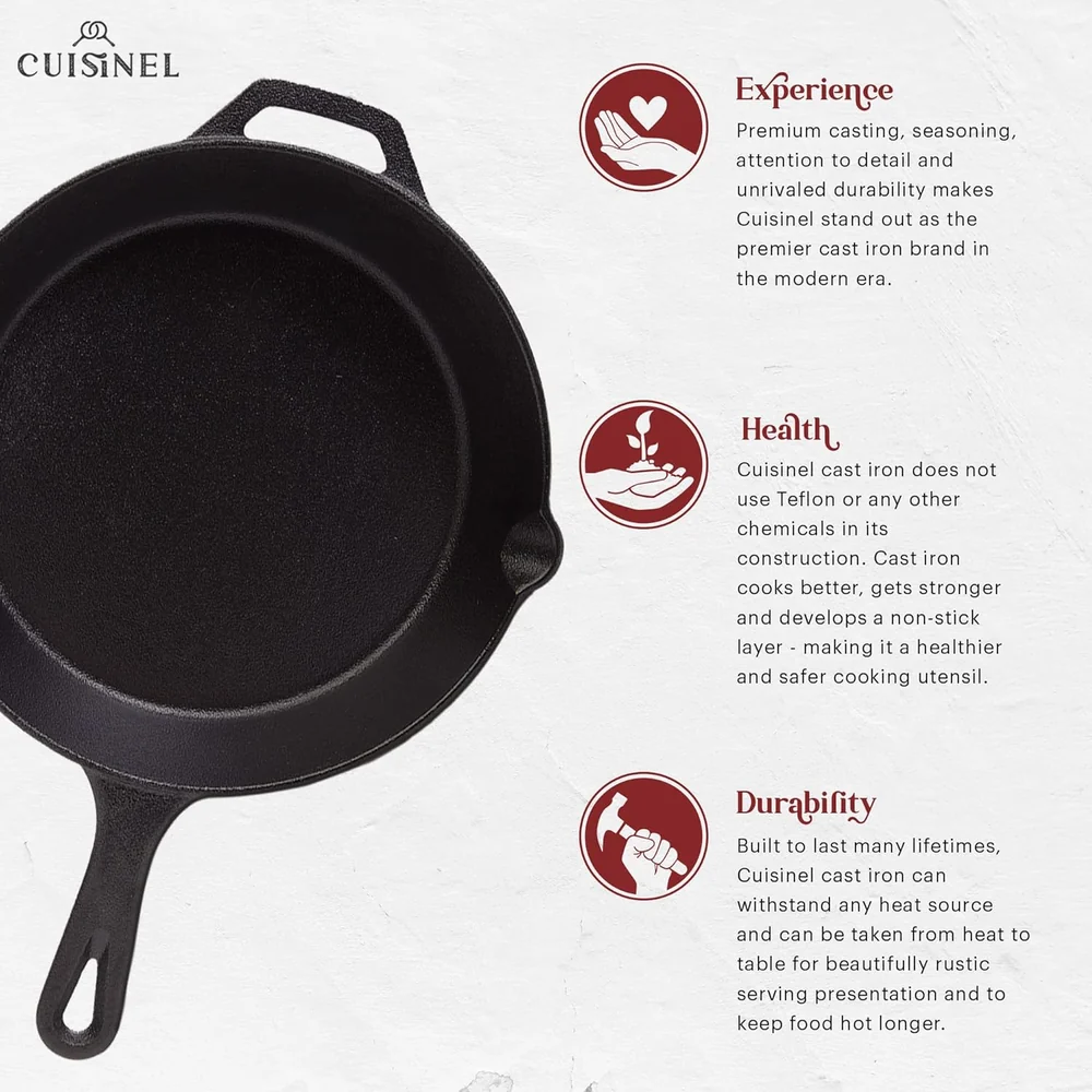 Cuisinel Cast Iron Skillet