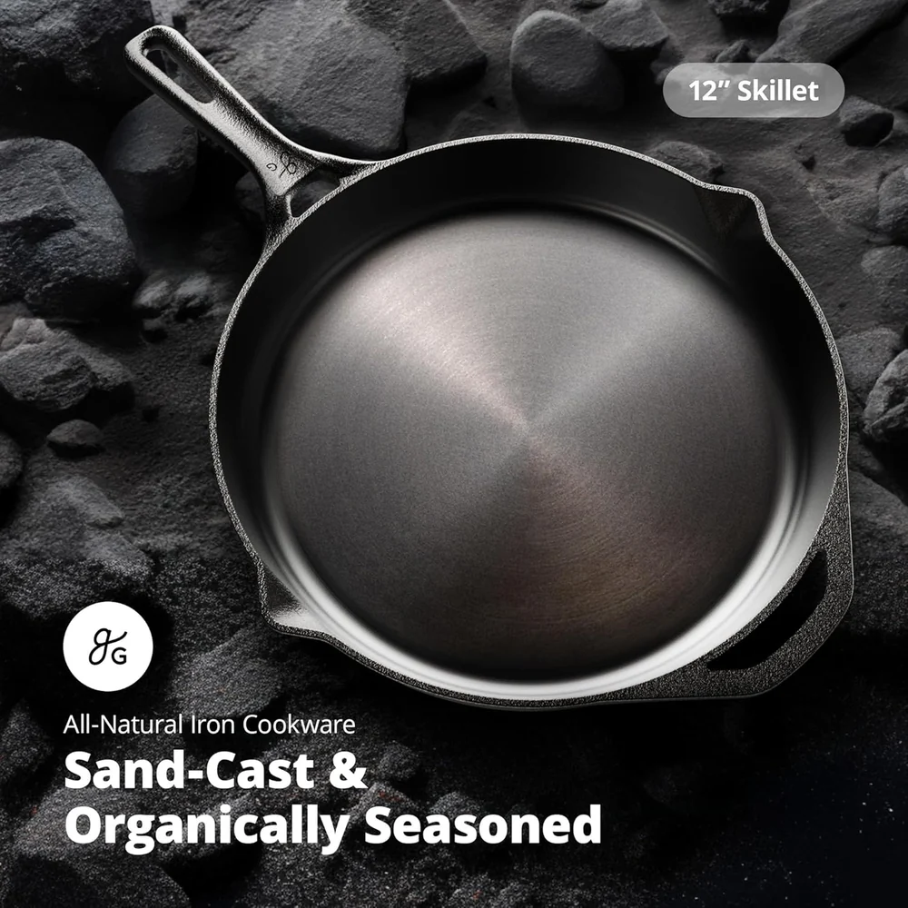 Greater Goods Cast Iron Skillet