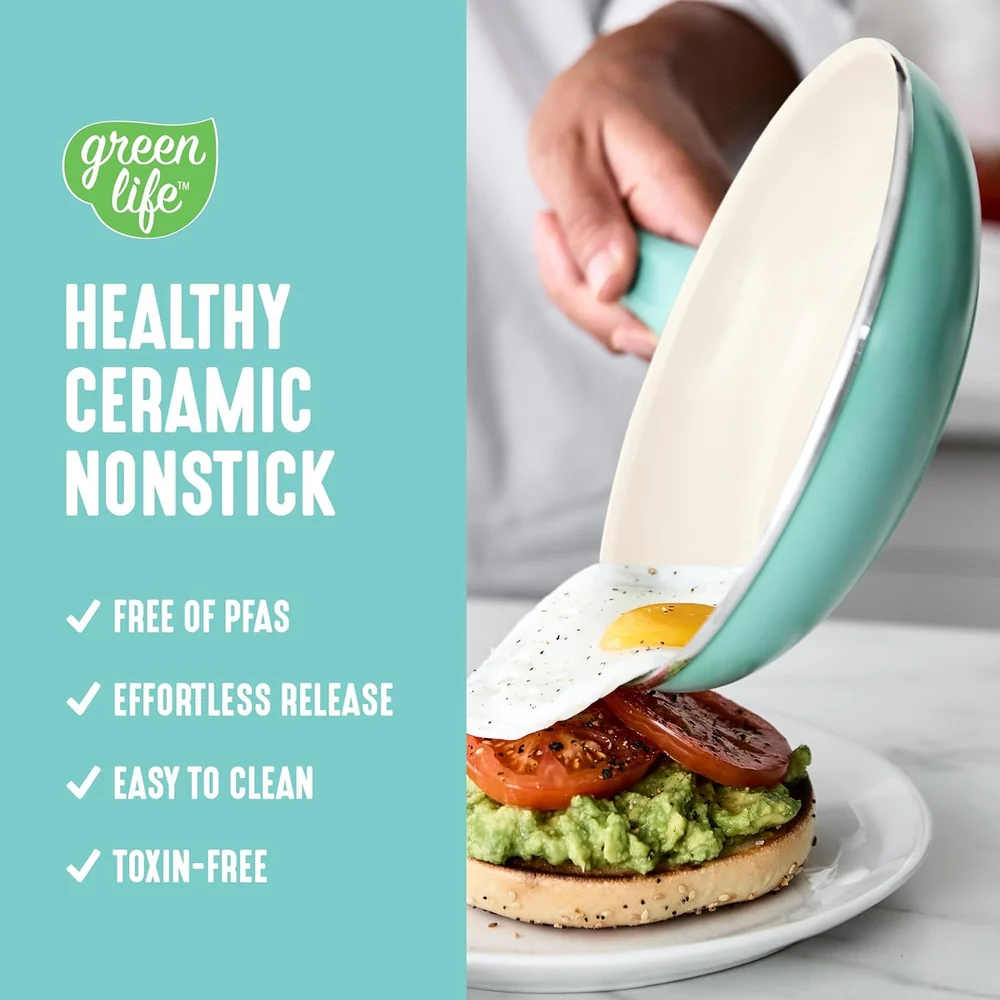 GreenLife 16 Piece Cookware Set