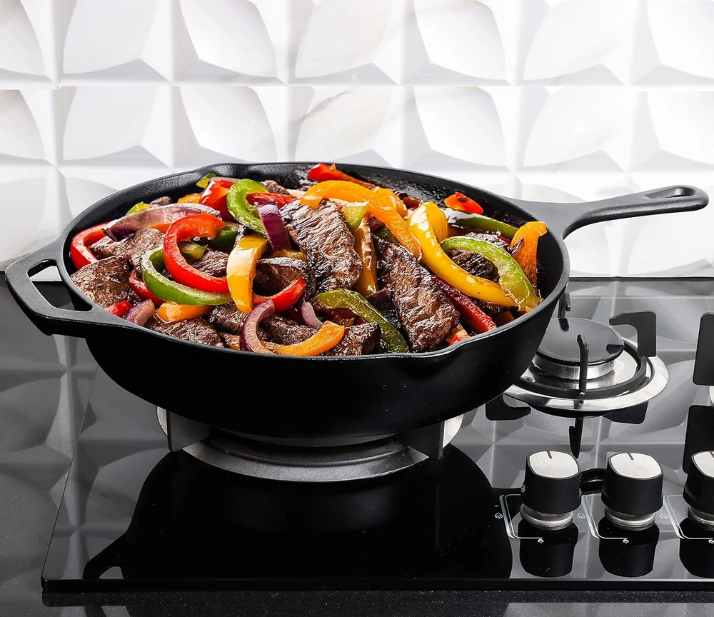 Utopia Kitchen Premium Cast Iron Skillets 12 Inch