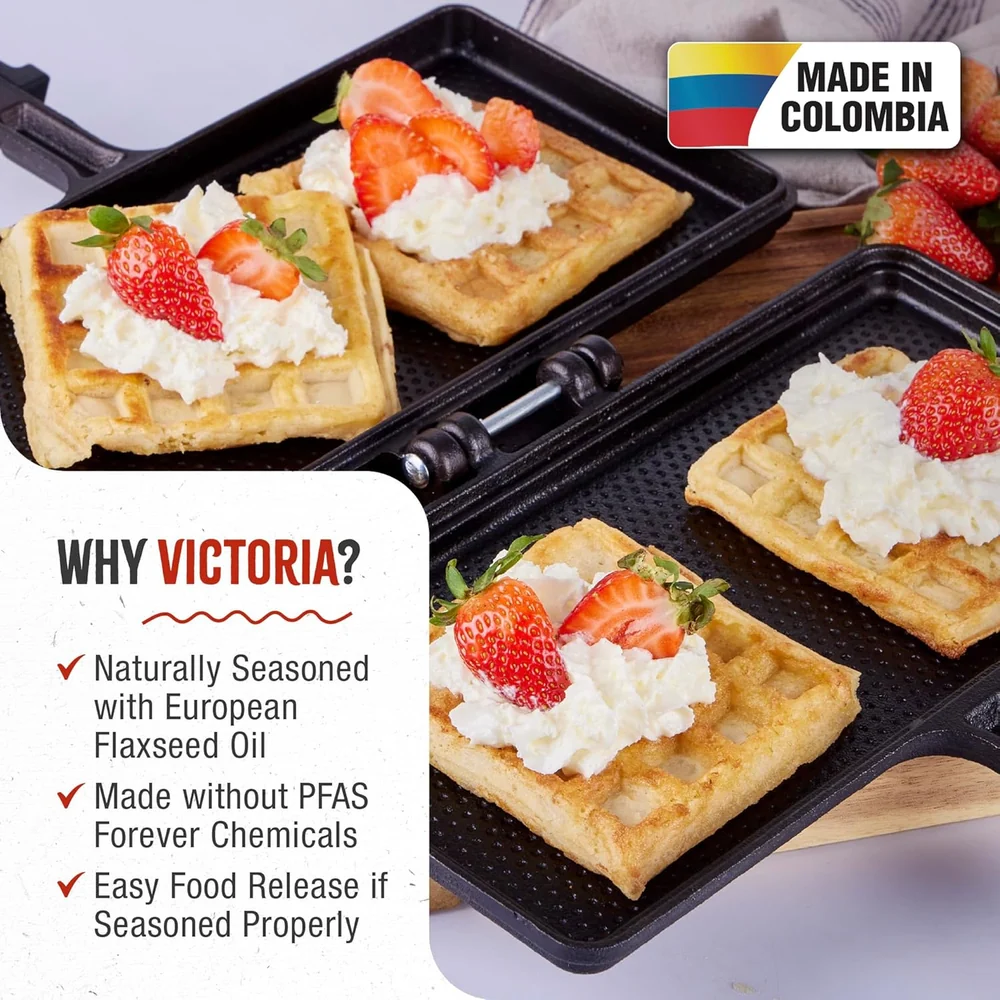 Victoria Cast Iron Panini Maker