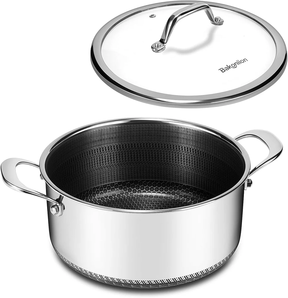 HexClad Hybrid Nonstick 10-Quart Stockpot