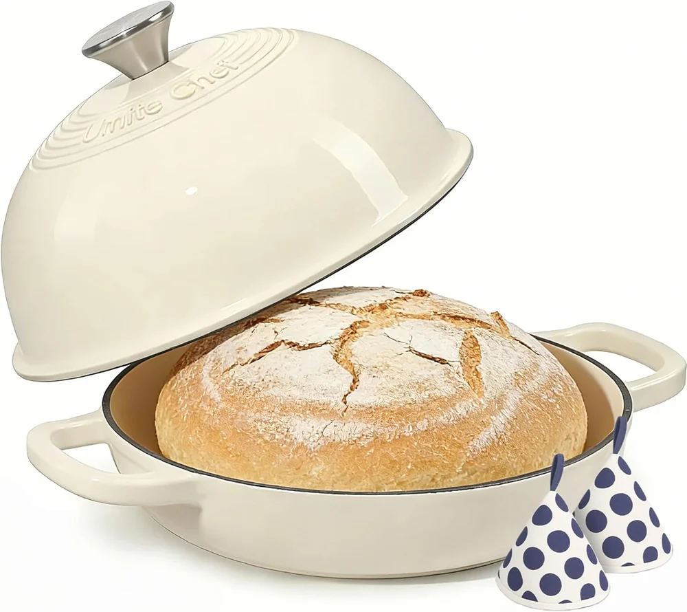 Crovora 6 QT Enameled Cast Iron Dutch