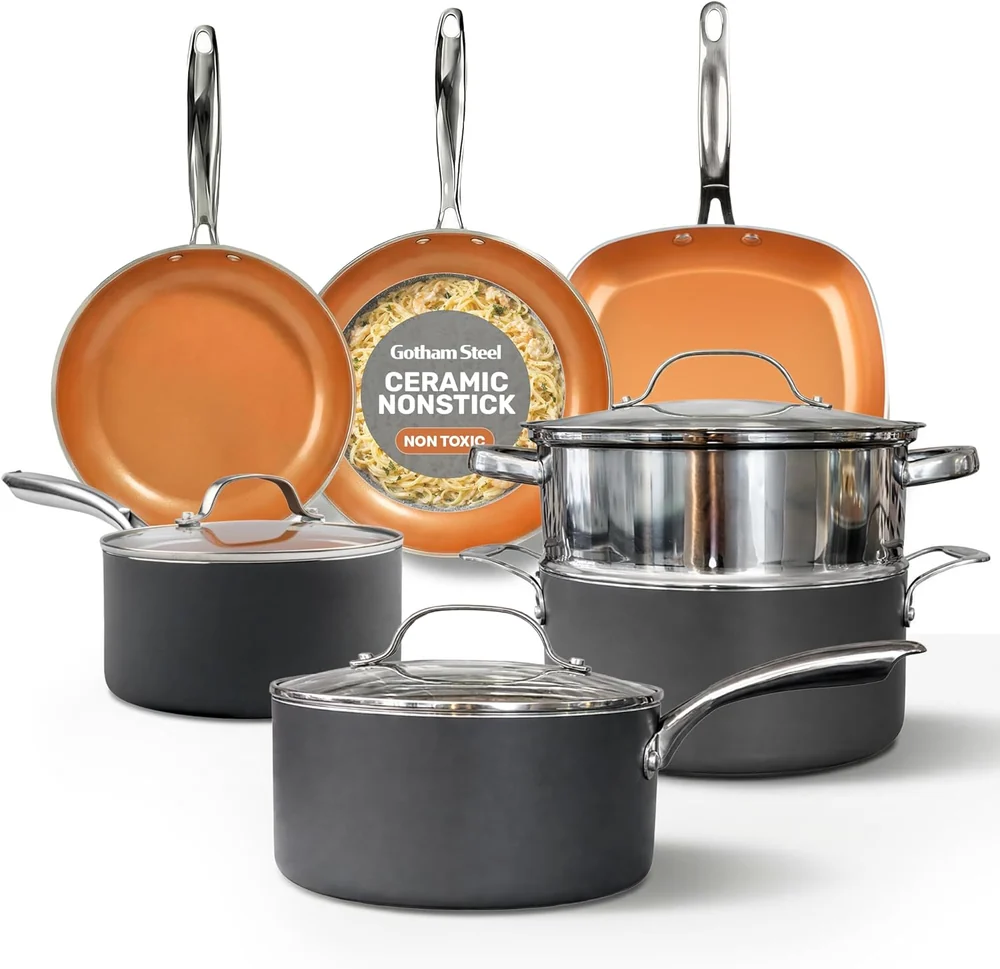 GOTHAM STEEL 12 Pc Set