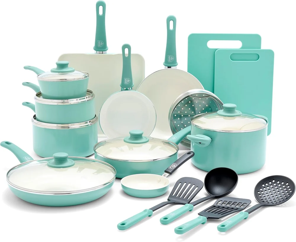 GreenLife 16 Piece Cookware Set