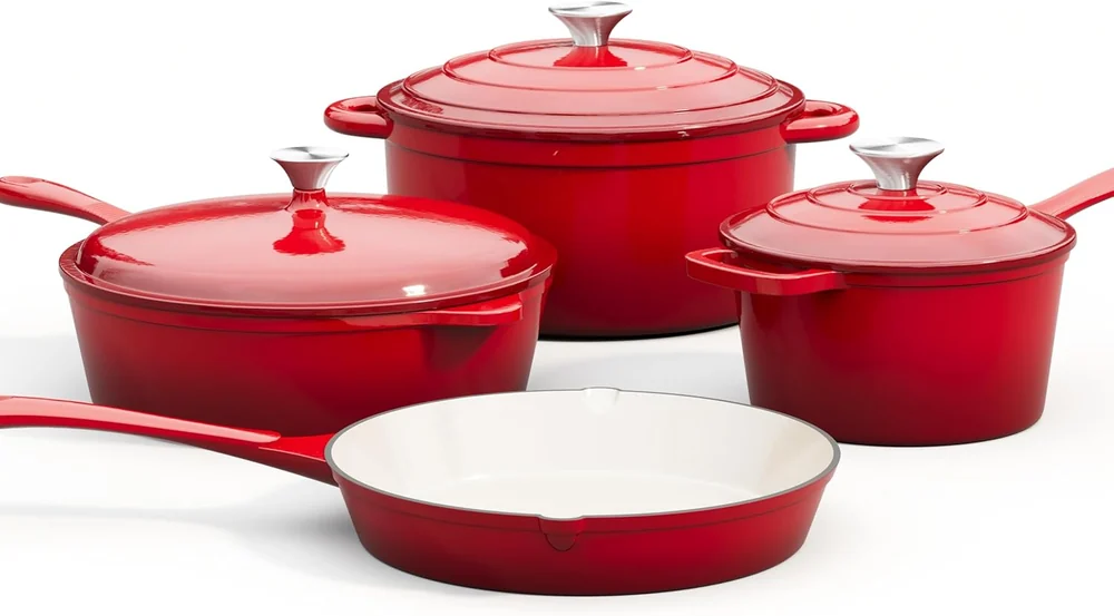 Kitchen Academy 7 Pcs - Red
