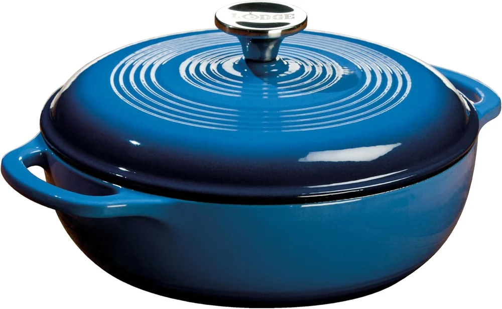 Lodge Essential Enamel Braiser 3.5 Quart -