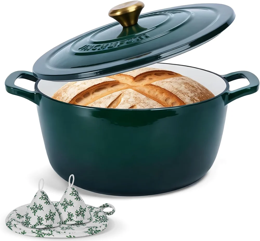 MUELLER HOME Mueller DuraCast 6 Quart Enameled Cast