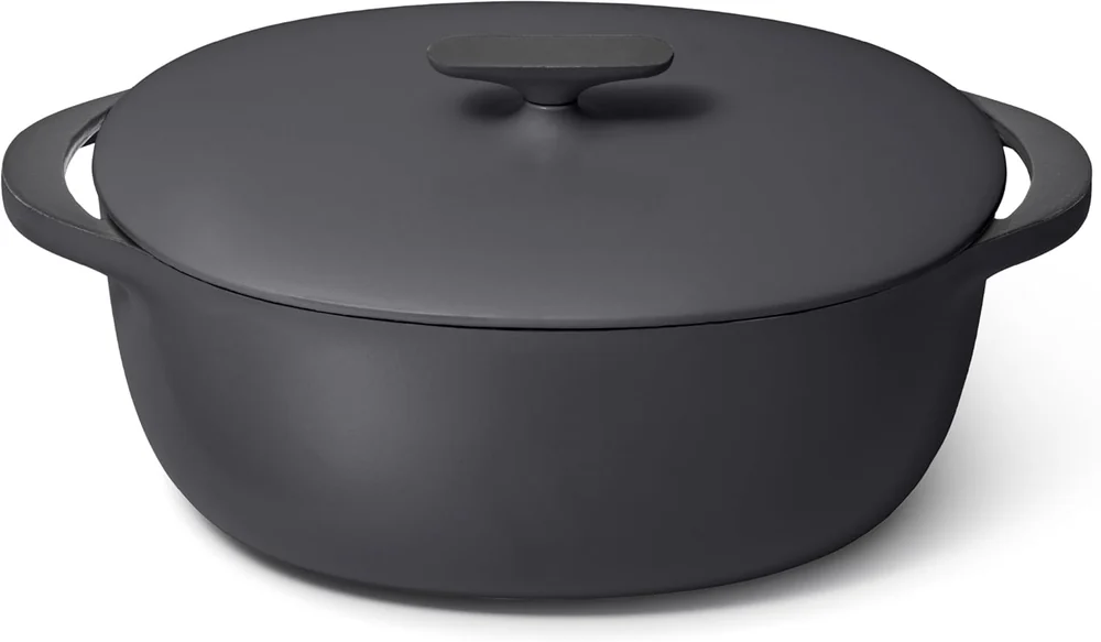 ROSSALLINI Signature Enameled Cast Iron Oval Dutch