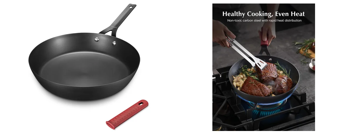 Yonida Carbon Steel Pan images