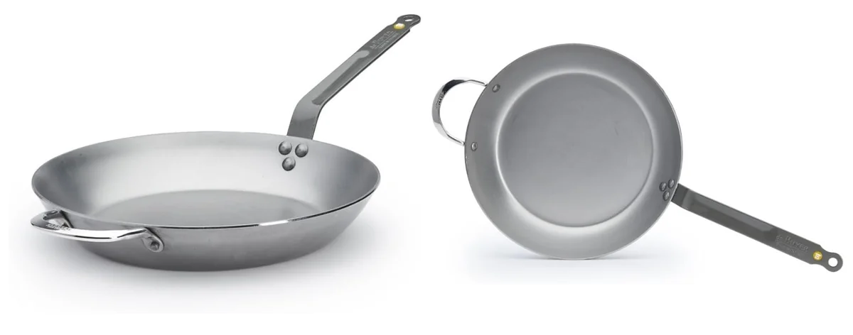de Buyer MINERAL B Carbon Steel Fry Pan images
