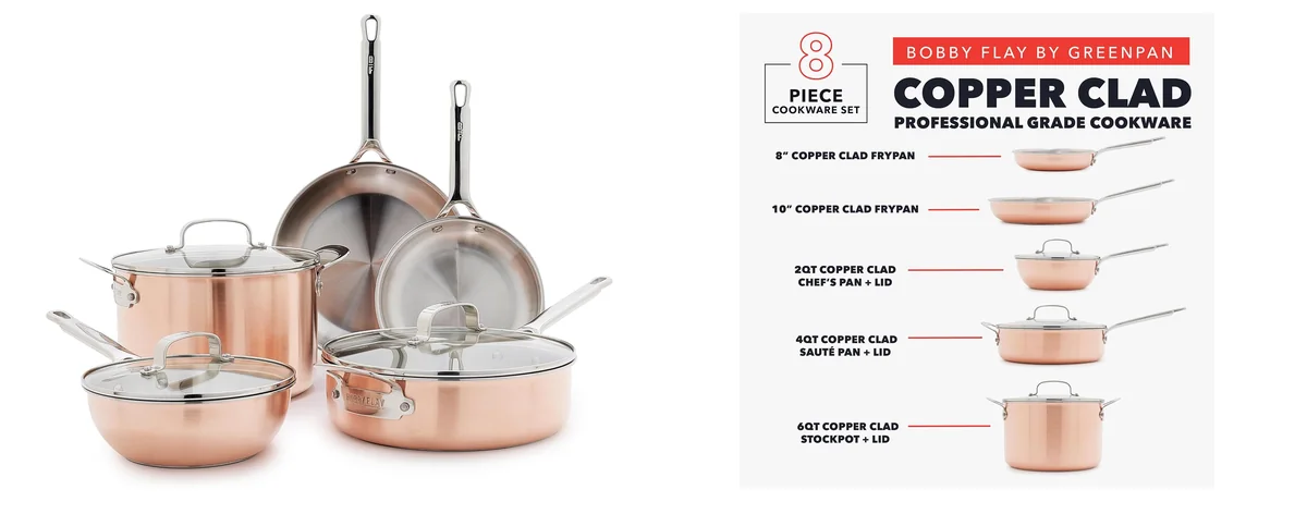 GreenPan 8 Piece Cookware Set images