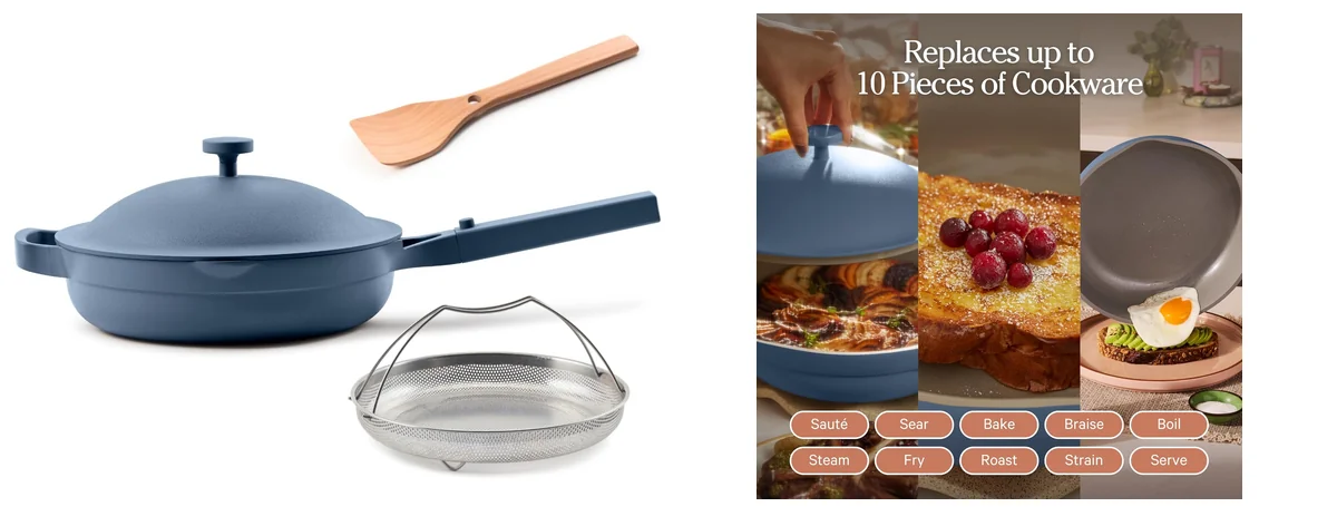 Our Place Always Pan 2.0-10.5” (2.6 Qt) Nonstick images
