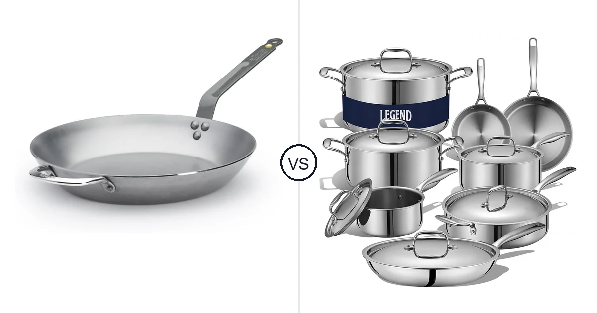 De Buyer MINERAL B Carbon vs LEGEND COOKWARE 14-Piece: Best Oven for