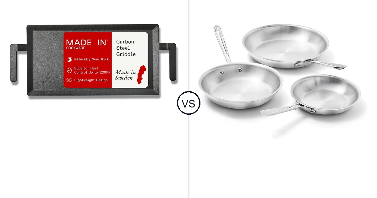 Made in Carbon vs All-Clad D3: Best Oven for Your Needs