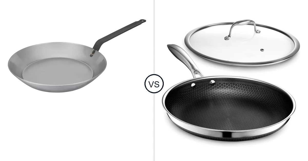 Matfer Bourgeat Black Carbon vs HexClad 12 Inch Hybrid: Oven